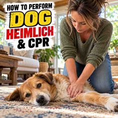How To Perform the Heimlich Maneuver and CPR on Your Dog How To Perform the Heimlich Maneuver and CPR on Your Dog