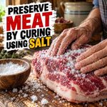How To Preserve Meat By Curing (using salt)