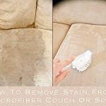 How To Remove Stain From Microfiber Couch Or Sofa!
