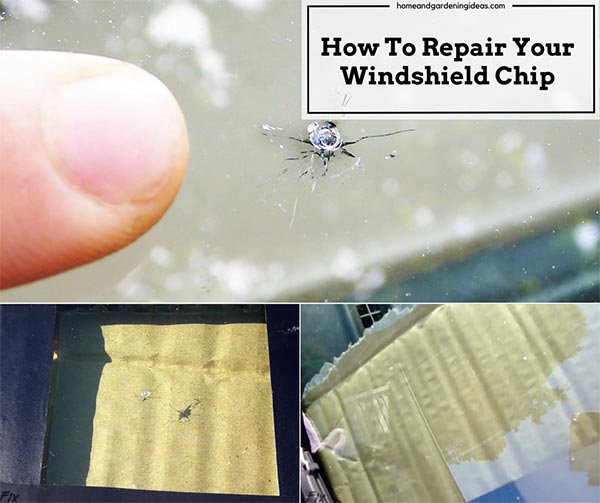 How To Repair A Windshield Chip For $10