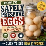 How To Safely Preserve Eggs for 9 months 