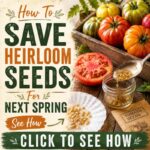 How To Save Heirloom Seeds For Next Spring