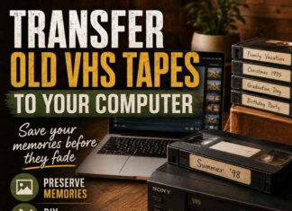 How To Transfer Old Vhs Tapes To Your Computer How To Transfer Old Vhs Tapes To Your Computer