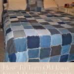 How To Turn Old Jeans Into A Denim Rag Quilt