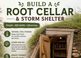 How to Build a Root Cellar / Storm Shelter How to Build a Root Cellar
