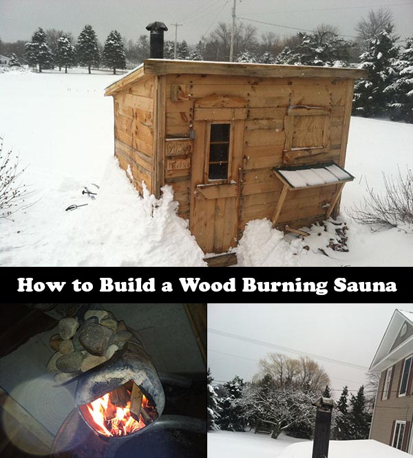 How to Build a Wood Burning Sauna