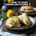 How to Make Dandelion Scones