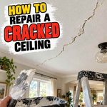 How to Repair a Cracked Ceiling