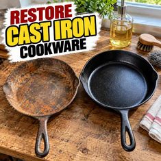 How To Restore Cast Iron Cookware How to Restore Cast Iron Cookware