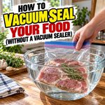How to Vacuum Seal Your Food (Without A Vacuum Sealer)