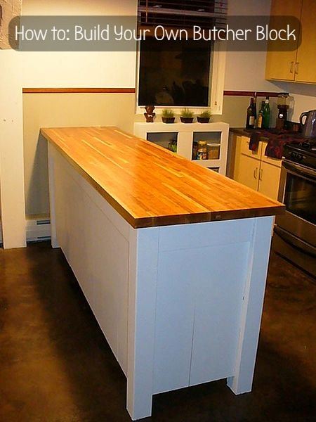 How to: Build Your Own Butcher Block