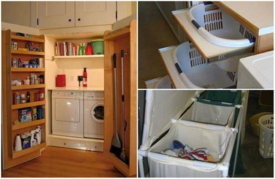 10 Laundry Room Storage Ideas That'll Knock Your Socks Off