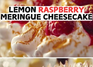 Lemon Raspberry Meringue Cheesecake Lemon Raspberry Meringue Cheesecake