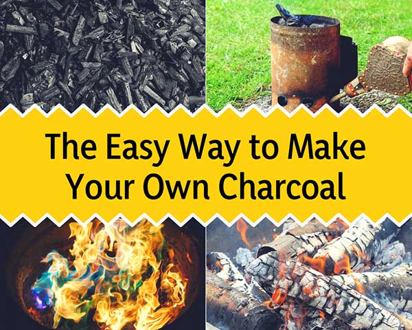 Make Your Own Charcoal Easy and Cheap DIY Project
