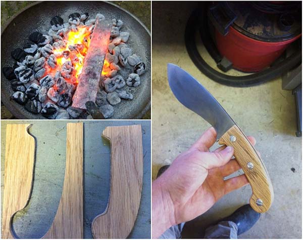 Making A Knife From A Car's Leaf Spring