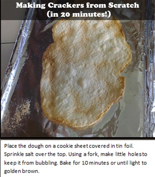 Making Crackers from Scratch (in 20 minutes!)