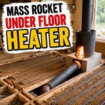 Mass Rocket Under Floor Heater