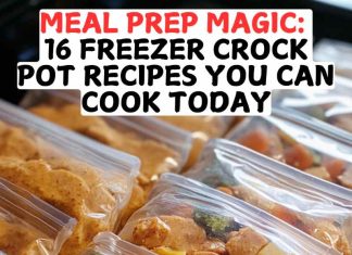 Freezer Crock Pot Meals – 16 Meals in 1 Afternoon Meal Prep Magic: 16 Freezer Crock Pot Recipes You Can Cook Today