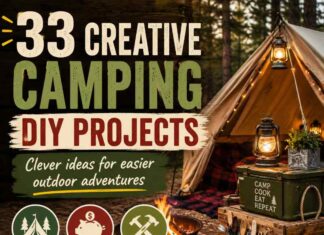 33 Most Creative Camping DIY Projects and Clever Ideas 33 Most Creative Camping DIY Projects and Clever Ideas