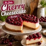 No Bake Cherry Cheesecake Recipe 🍒
