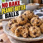 No Bake Peanut Butter Balls