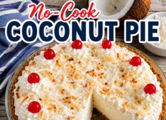 No-Cook Coconut Pie: The Easy Creamy Dessert Everyone Loves No-Cook Coconut Pie