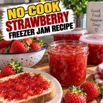 No-Cook Strawberry Freezer Jam Recipe