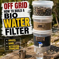 Off Grid – How To Build A Bio Water Filter Off Grid - How To Build A Bio Water Filter