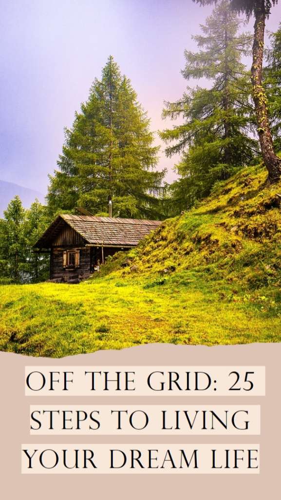 Off the Grid: 25 Steps to Living Your Dream Life