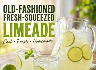 Old-fashioned Fresh Squeezed Limeade Recipe Old-Fashioned Fresh-Squeezed Limeade Recipe