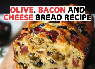 Olive, Bacon and Cheese Bread Recipe Olive, Bacon and Cheese Bread Recipe