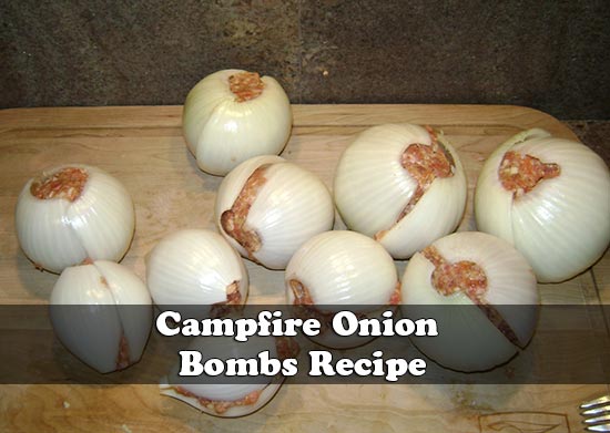 Onion Bombs: Make Ideal Camping Food