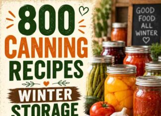 Over 800 Canning Recipes For Winter Storage Over 800 Canning Recipes For Winter Storage