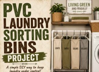 PVC Laundry Sorting Bins Project PVC Laundry Sorting Bins Project