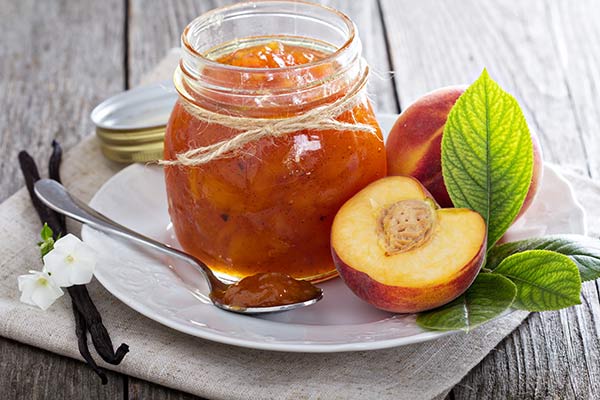 Peach Vanilla Bean Jam