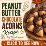 Peanut Butter & Chocolate Acorns Recipe