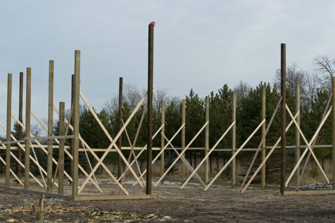 Pole-Barn Building
