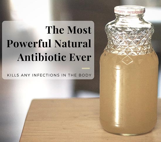 Powerful Natural Antibiotic – Kills Any Infections in The Body