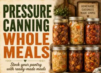 Pressure Canning Whole Meals Pressure Canning Whole Meals