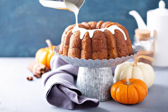 Pumpkin Cream Cheese Pound Cake