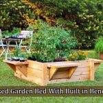 Raised Garden Bed With Built in Benches
