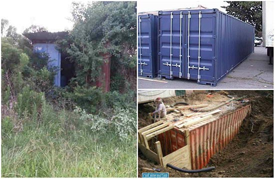 Reasons You Should Never Bury A Shipping Container Bunker Underground 