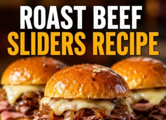 Roast Beef Sliders Recipe: Easy Cheesy Baked Sliders For Parties And Family Dinners Roast Beef Sliders Recipe