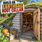 Root Cellar Construction - Building with Earthbags