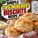 Simple Two-Ingredient Biscuits Recipe