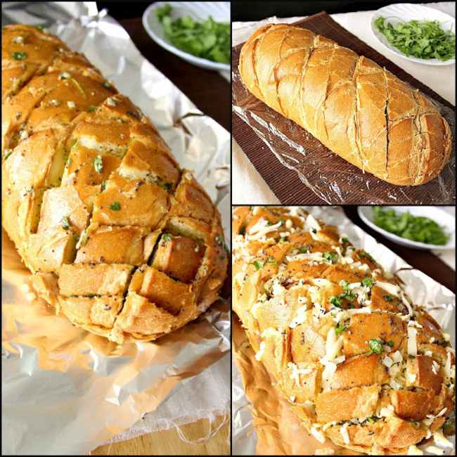 Stuffed Cheesy Bread 