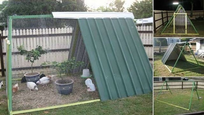 Swing Set Chicken Coop