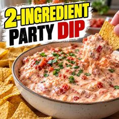The 2 Ingredient Party Dip That Always Disappears First Easy Viral Recipe The 2-Ingredient Party Dip That Always Disappears First