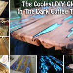 The Coolest DIY Glow In The Dark Coffee Table