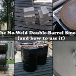 The No-Weld Double-Barrel Smoker (and how to use it)